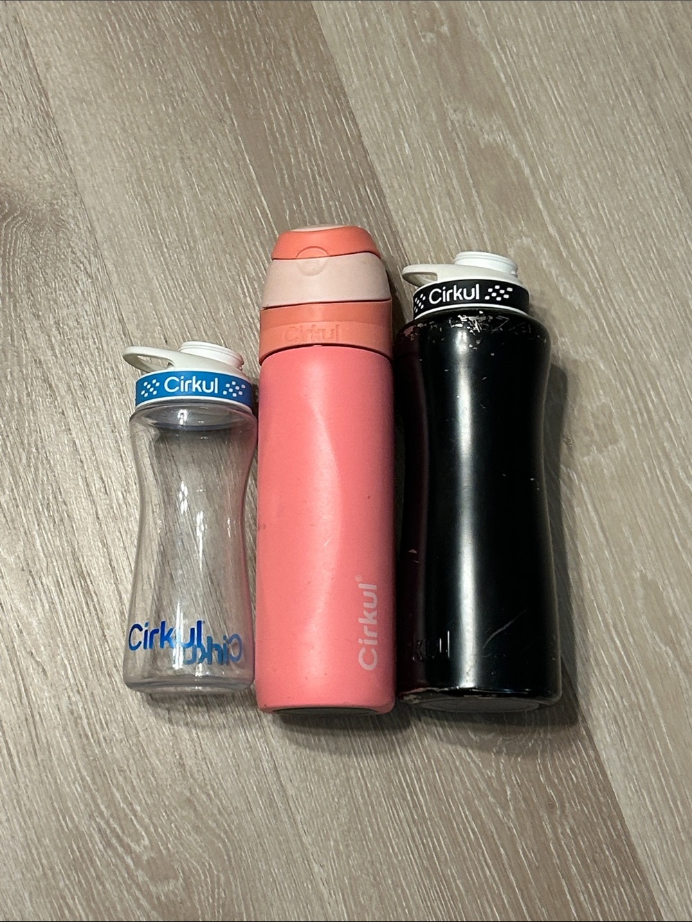 Cirkul Tumblers and Hydration Bottle Set of 3